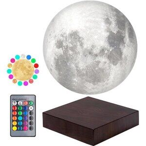Moon Lamp 3D Printing Magnetic Levitating Moon Light Lamps